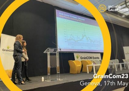 IG Dry Research Advisors presenting at GrainCom 2023 in Geneva