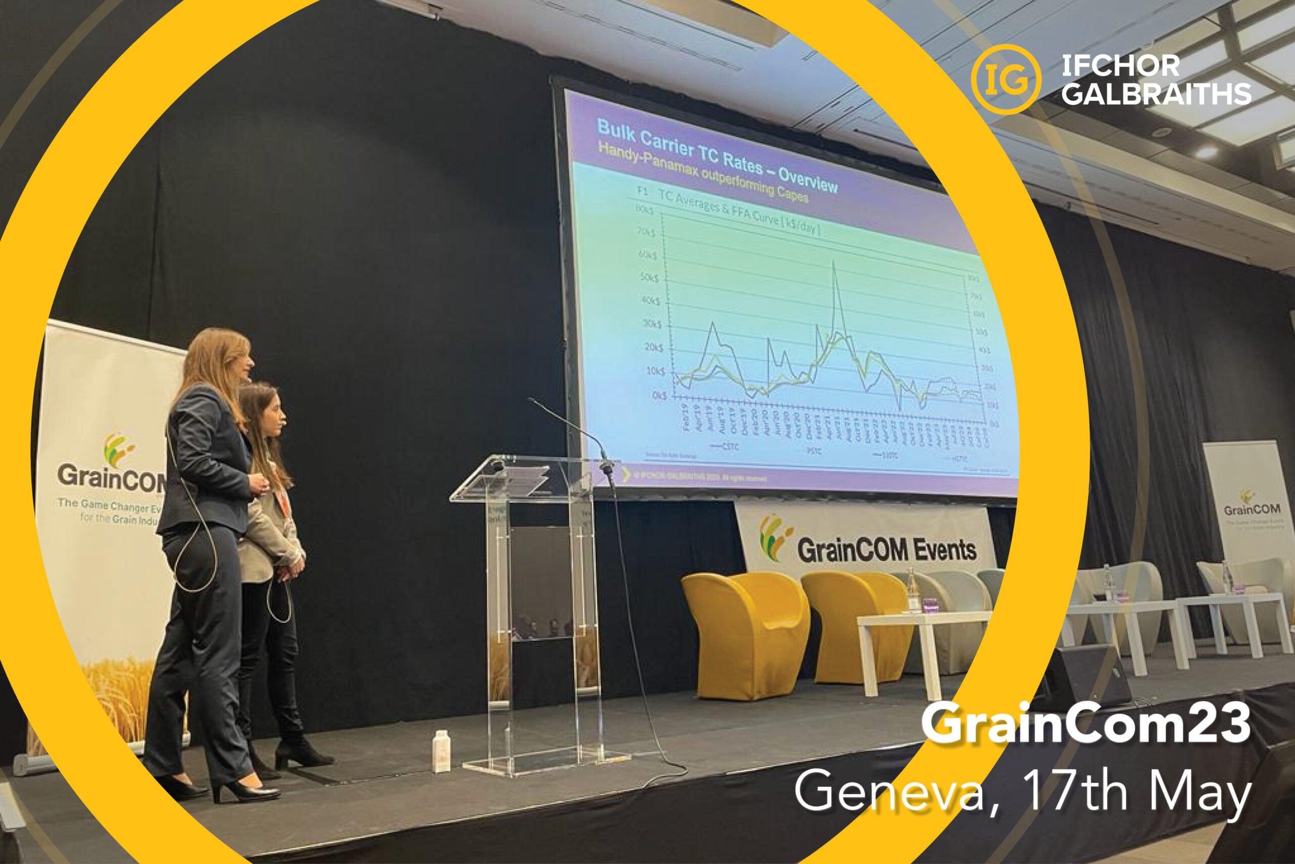 IG Dry Research Advisors presenting at GrainCom 2023 in Geneva