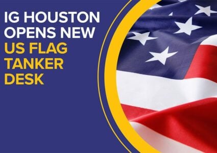 IG opens new US Flag tanker desk in Houston