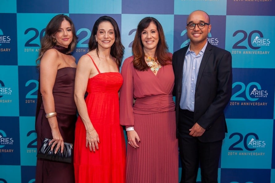 IG Brazil dry bulk shipbroking expertise represented by the Rio de Janeiro chartering team at an industry event