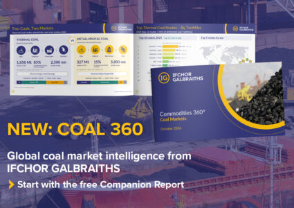 IFCHOR GALBRAITHS launches Coal 360 market intelligence service